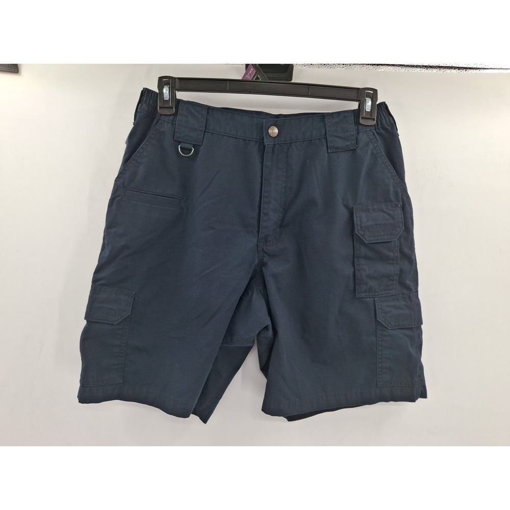 5.11 Tactical Series Mens Blue Cargo Shorts Size 34